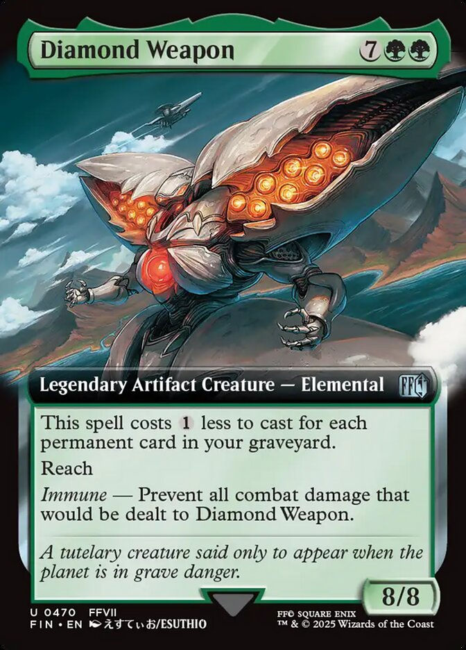 Diamond Weapon (FIN) (470) / Extended Art