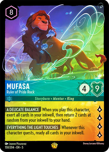 Mufasa - Ruler of Pride Rock (LOR_SHS) / Foil