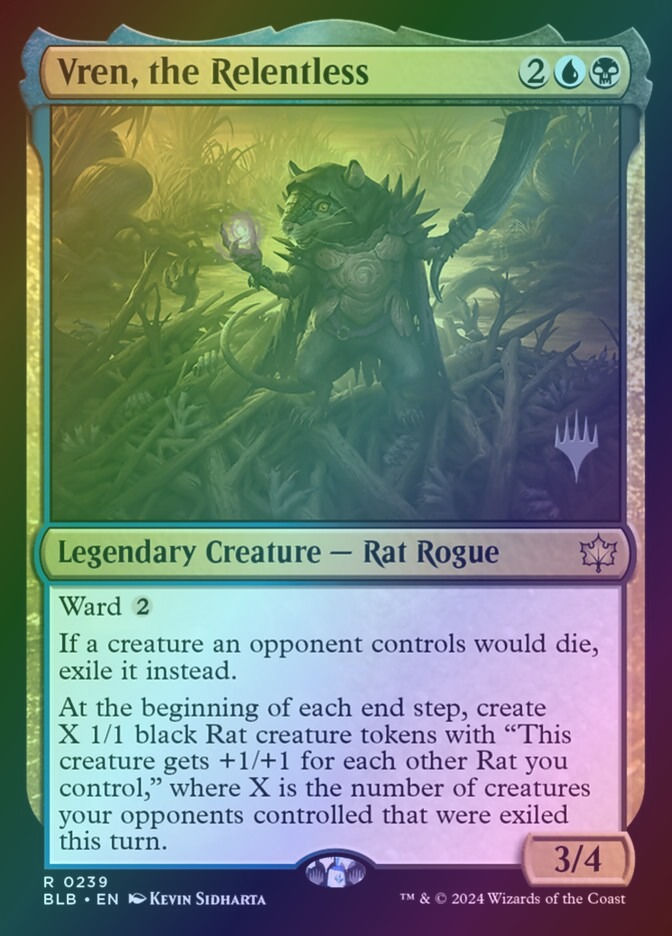 Vren, the Relentless (PBLB) (239p) / Foil