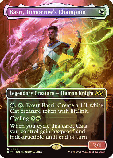 Basri, Tomorrow's Champion (DFT) (355) / Foil / Borderless
