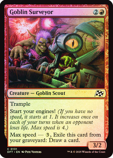 Goblin Surveyor (DFT) (131) / Foil