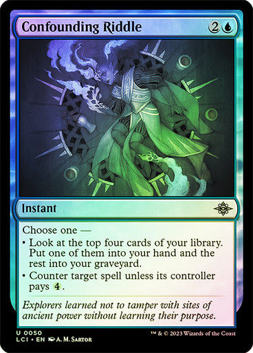 Confounding Riddle (lci) / Foil