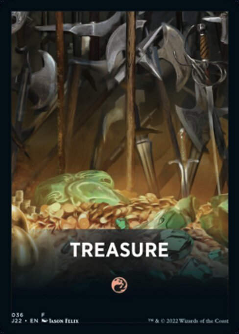 Treasure (fj22) / Front Cards Token