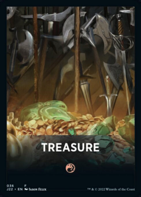Treasure (fj22) / Front Cards Token