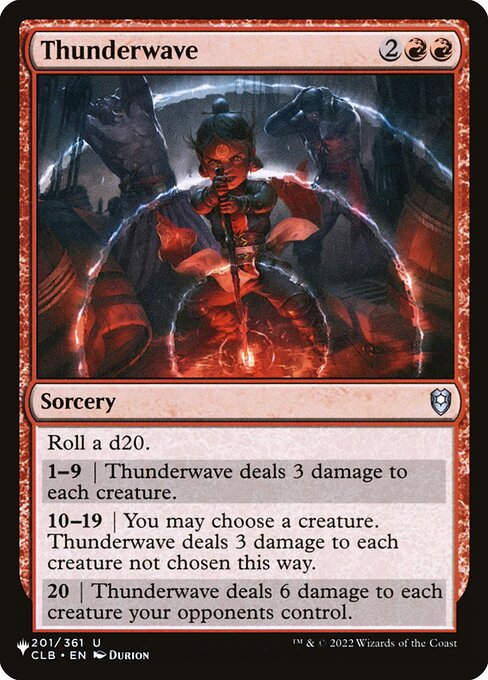 Thunderwave (PLST) (CLB-201)