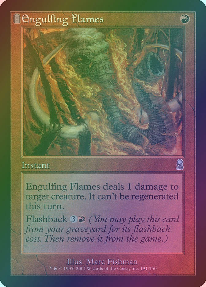 Engulfing Flames (ODY) (191) / Foil