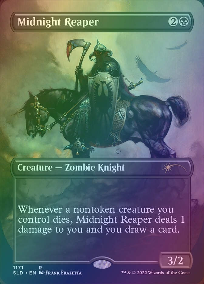 Midnight Reaper (SLD) (1171) / Borderless / Foil