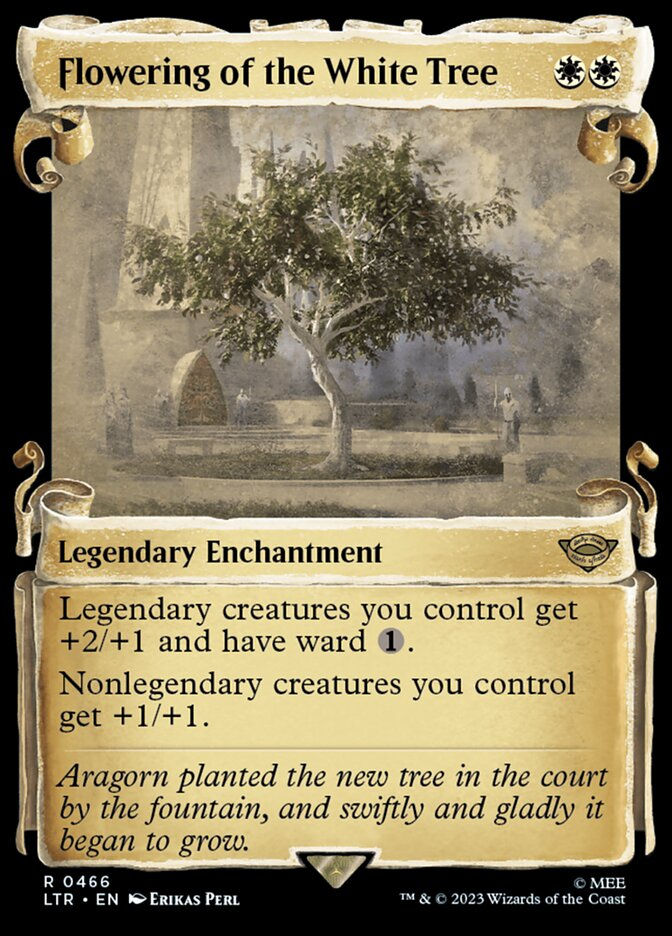 Flowering of the White Tree (LTR) (466) / Showcase