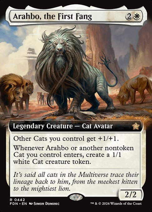 Arahbo, the First Fang (FDN) (442) / Extended Art
