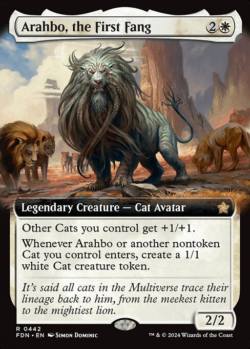 Arahbo, the First Fang (FDN) (442) / Extended Art