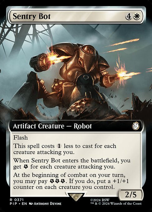 Sentry Bot (pip) (371) / Extended Art