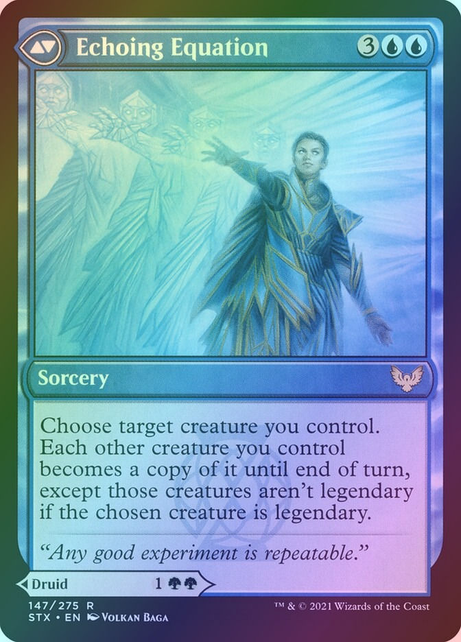 Augmenter Pugilist // Echoing Equation (STX) (147) / Foil — cara 2 de 2
