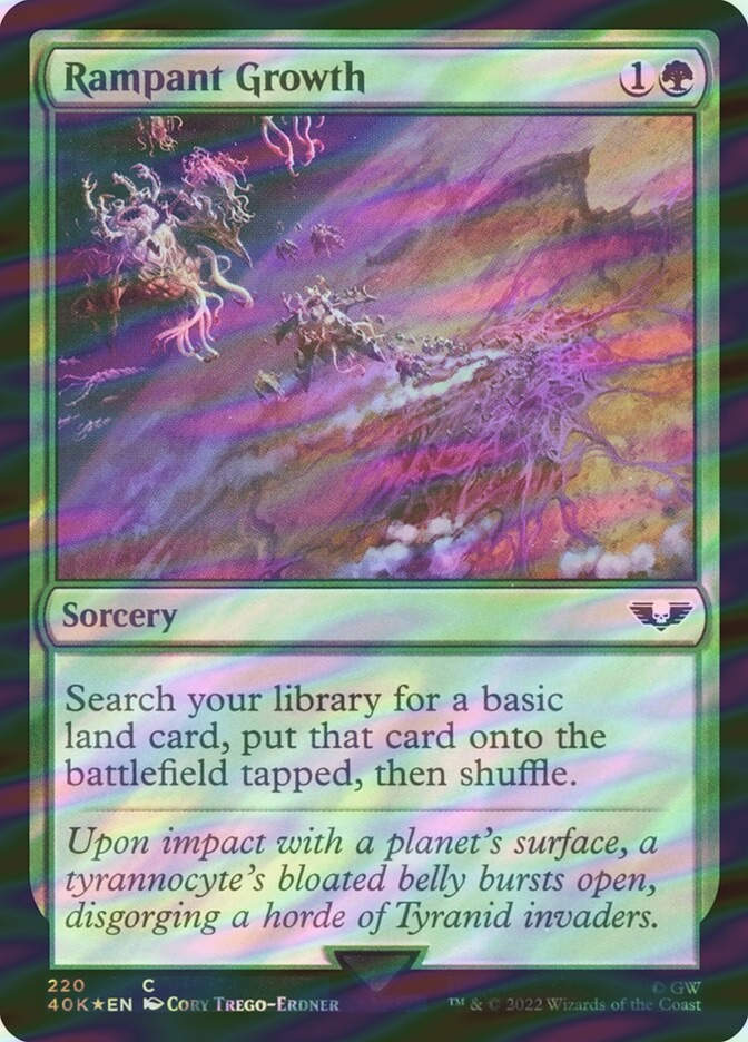 Rampant Growth (40K) (220★) / Surge Foil