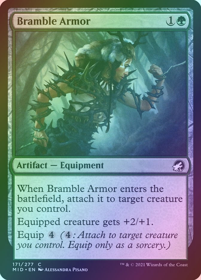 Bramble Armor (MID) (171) / Foil