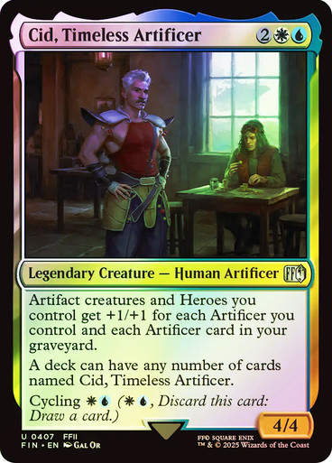 Cid, Timeless Artificer (FIN) (407) / Foil