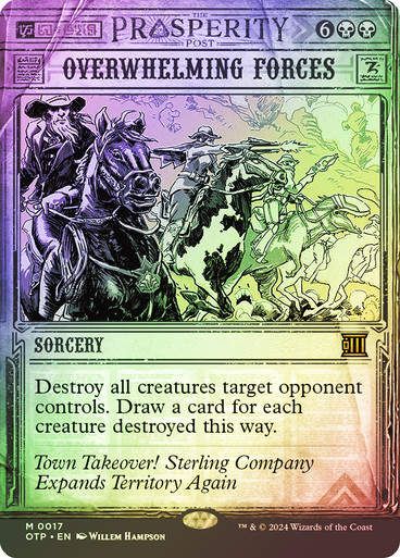 Overwhelming Forces (otp) (17) / Foil
