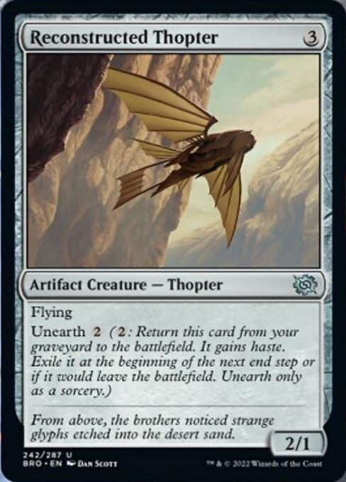 Reconstructed Thopter (BRO)