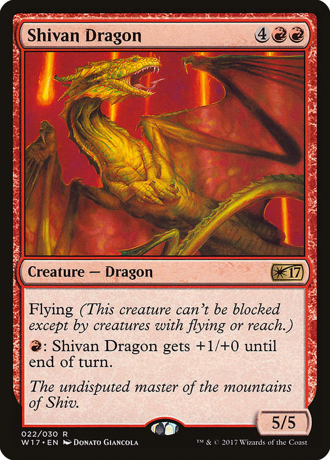 Shivan Dragon (w17)