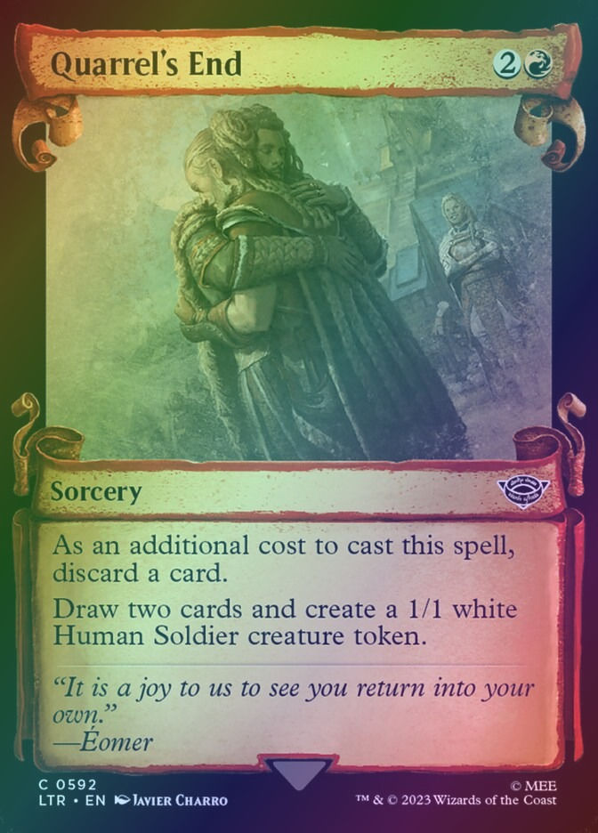 Quarrel's End (LTR) (592) / Showcase / Foil