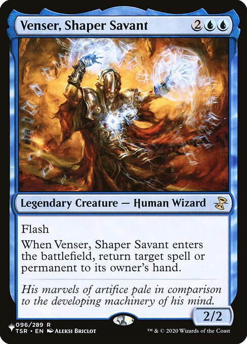 Venser, Shaper Savant (PLST) (TSR-96)