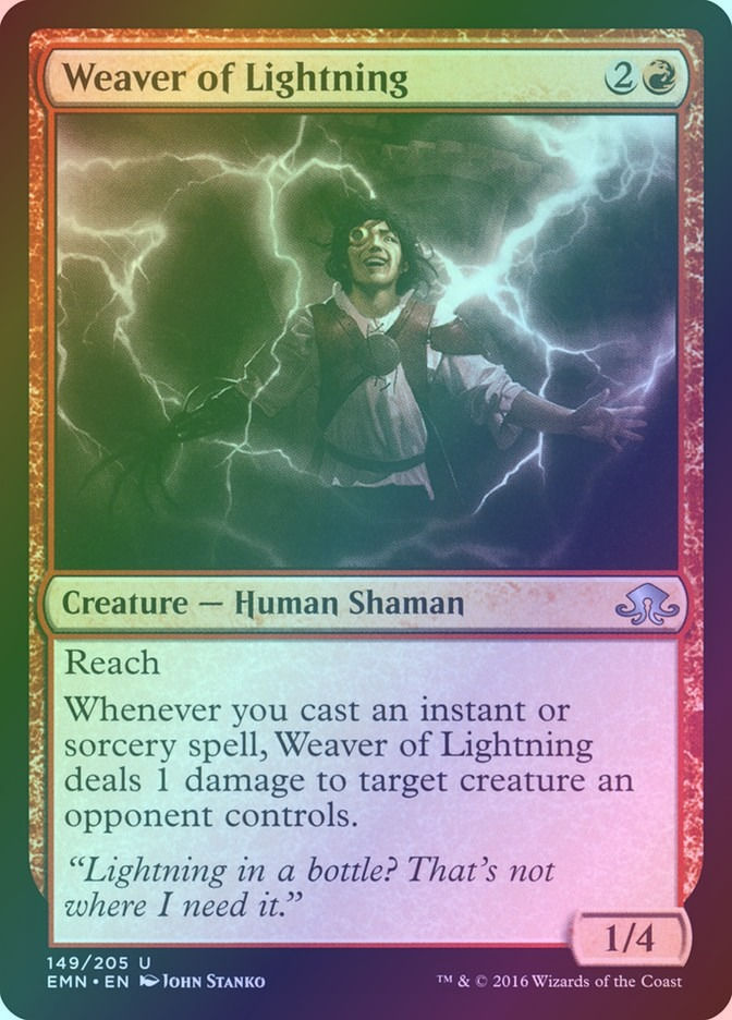 Weaver of Lightning (EMN) (149) / Foil
