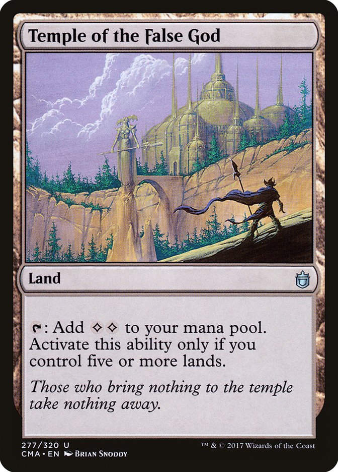 Temple of the False God (cma)