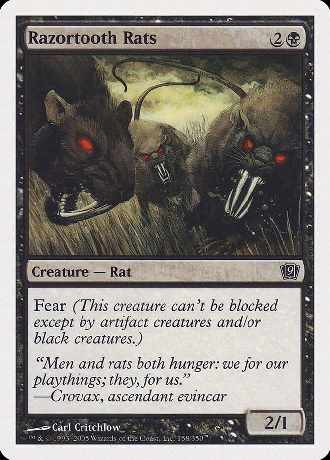 Razortooth Rats (9ED) (158)