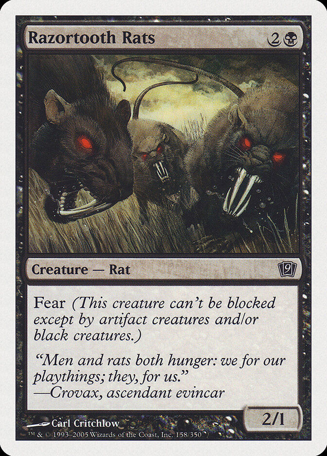 Razortooth Rats (9ED) (158)
