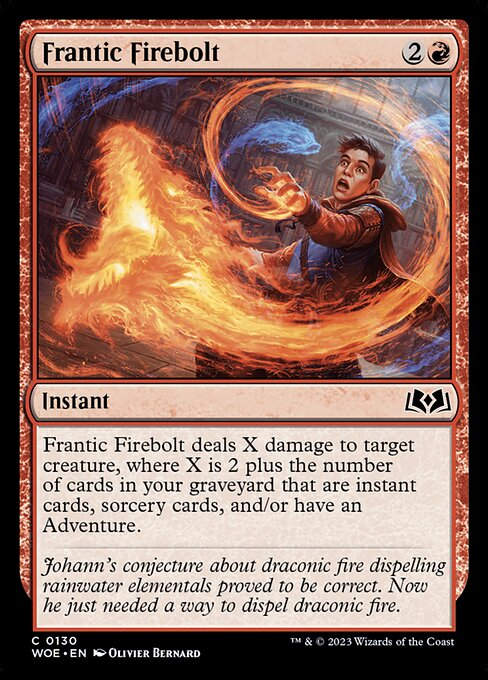 Frantic Firebolt (woe)