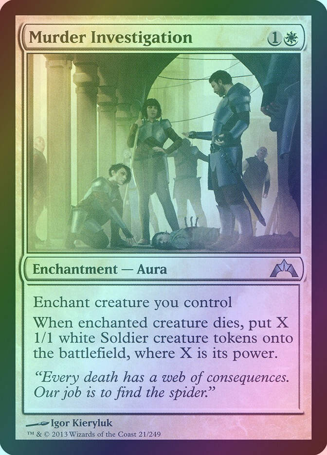 Murder Investigation (GTC) (21) / Foil