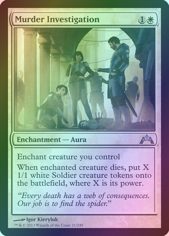 Murder Investigation (GTC) (21) / Foil