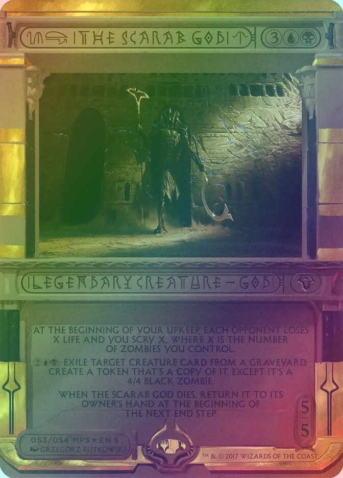 The Scarab God (MP2) (53) / Borderless / Foil