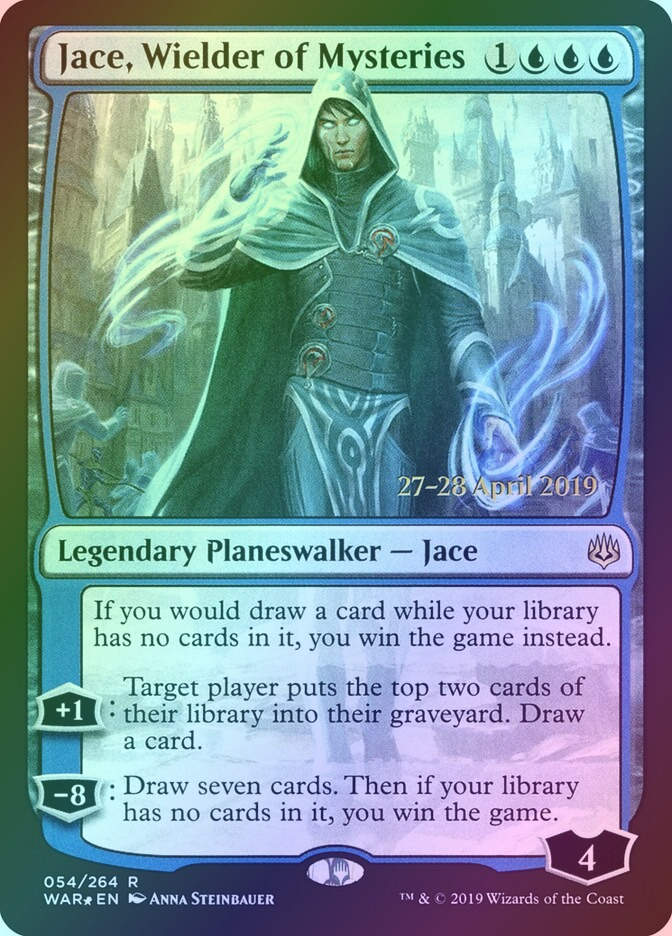 Jace, Wielder of Mysteries (PWAR) (54s) / Foil