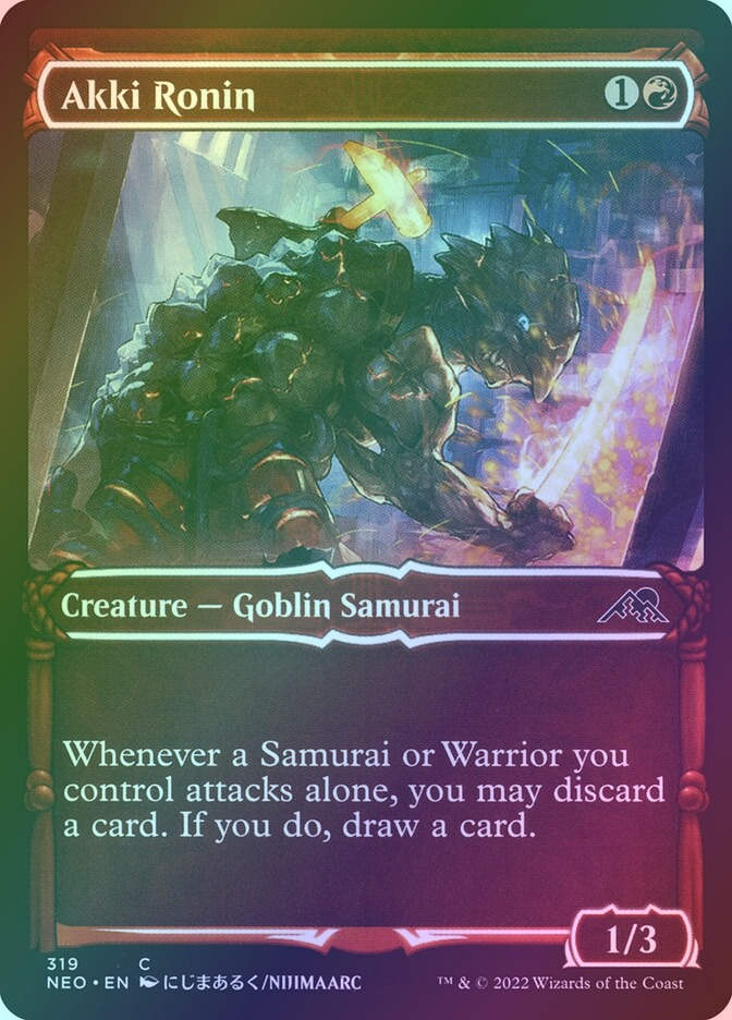 Akki Ronin (NEO) (319) / Showcase / Foil