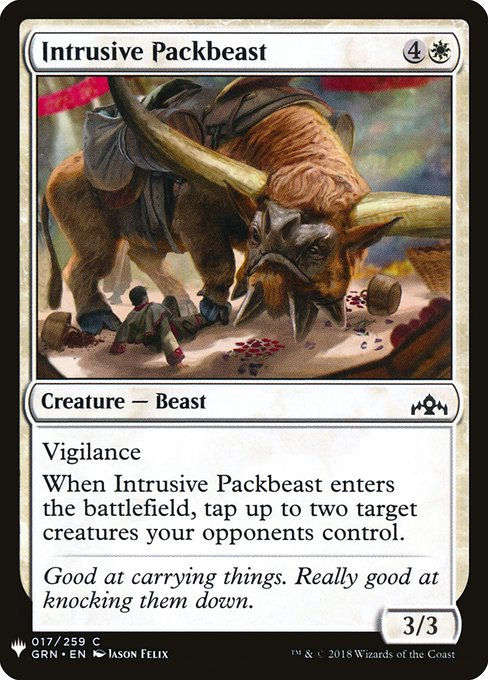 Intrusive Packbeast (PLST) (GRN-17)