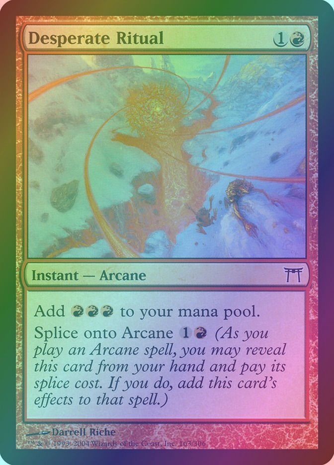 Desperate Ritual (CHK) (163) / Foil
