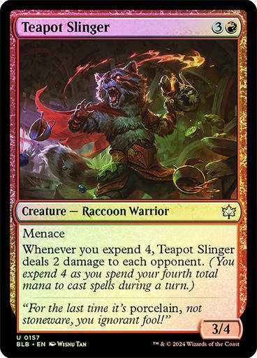 Teapot Slinger (blb) (157) / Foil