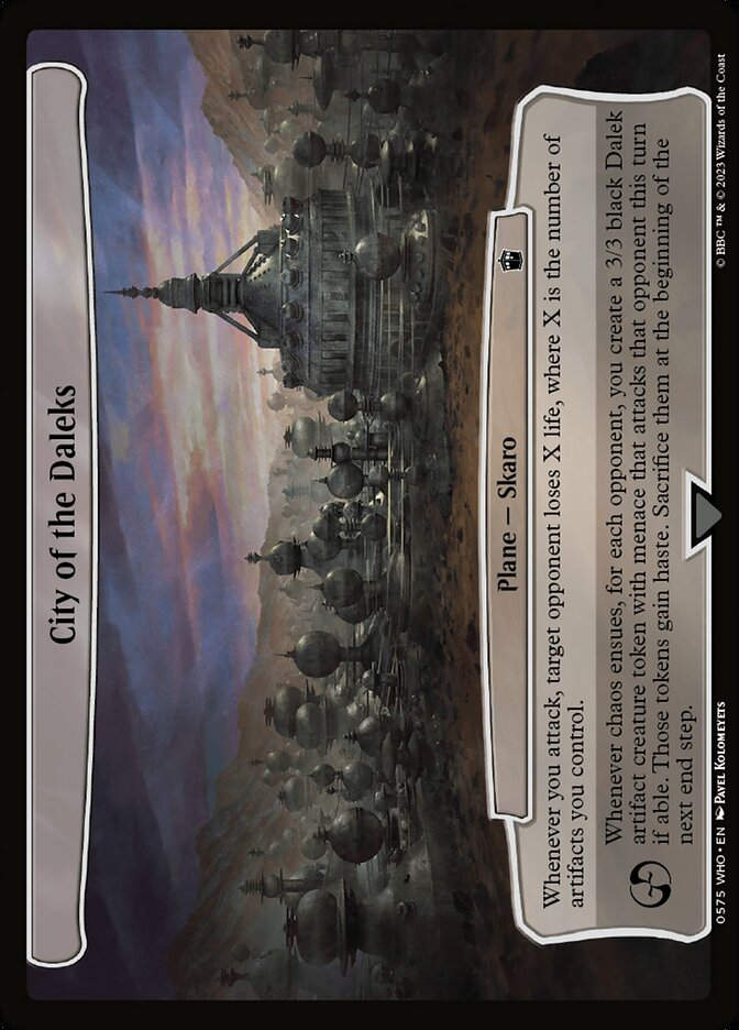 City of the Daleks (WHO) (575) / Planar Cards