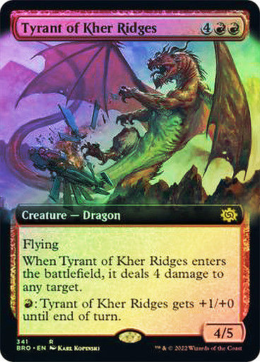 Tyrant of Kher Ridges (BRO) / Extended Art Foil