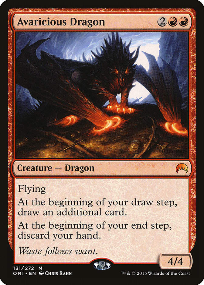 Avaricious Dragon (ORI) (131)