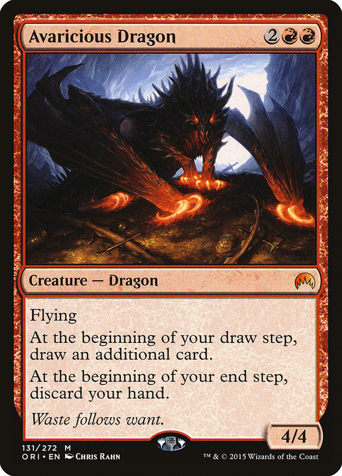 Avaricious Dragon (ORI) (131)