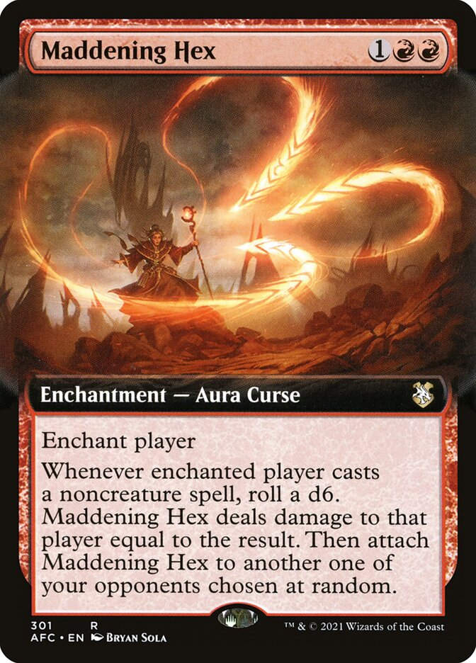 Maddening Hex (AFC) (301) / Extended Art