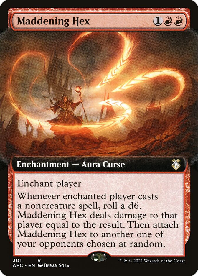 Maddening Hex (AFC) (301) / Extended Art