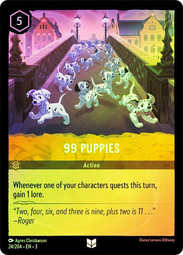 99 Puppies (LOR_ITI) / Foil