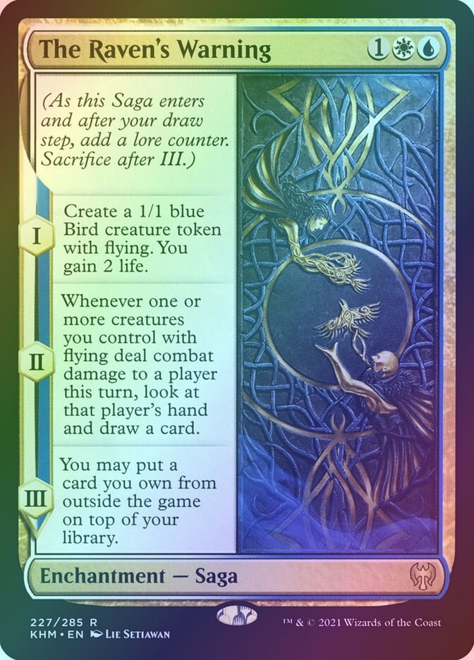 The Raven's Warning (KHM) (227) / Foil