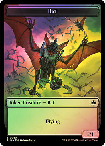 Bat (tblb) (10) // Warren Warleader (tblb) (5)