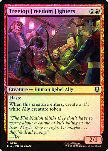 Treetop Freedom Fighters (TLA) (156) / Foil