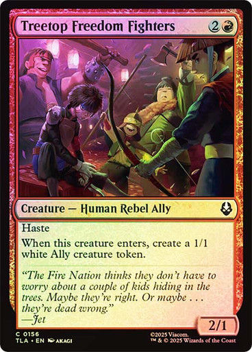 Treetop Freedom Fighters (TLA) (156) / Foil