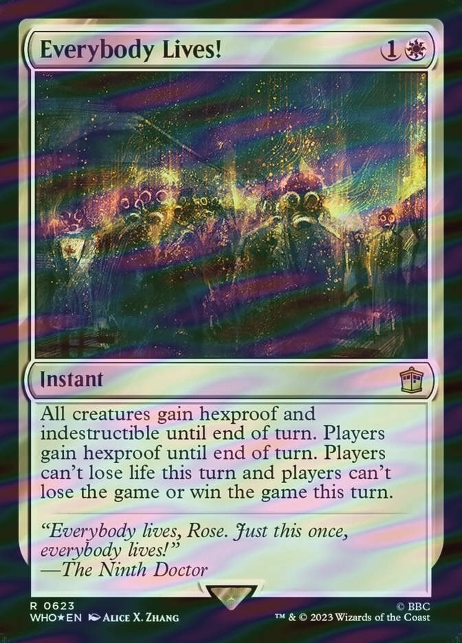 Everybody Lives! (WHO) (623) / Surge Foil