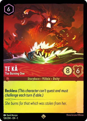 Te Ka - The Burning One (LOR_TFC) / Foil
